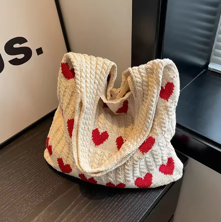 Bolso de Ganchillo Hecho a Mano