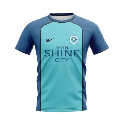 Man Shine City Blue Lock Shirt